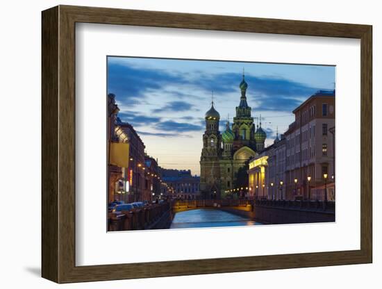 Church of the Savior on Spilled Blood. St. Petersburg, Russia-Antartis-Framed Photographic Print