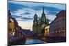 Church of the Savior on Spilled Blood. St. Petersburg, Russia-Antartis-Mounted Photographic Print