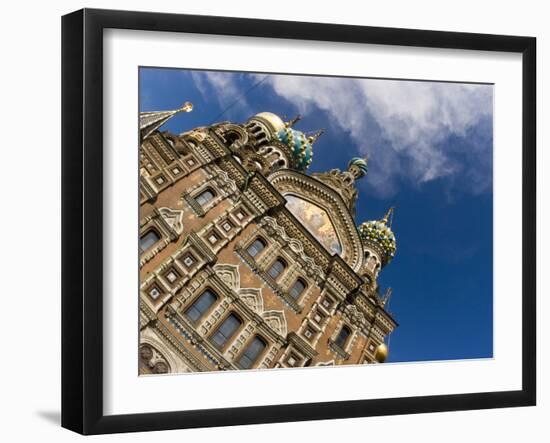 Church of the Savior on the Spilled Blood, St. Petersburg, Russia-Nancy & Steve Ross-Framed Photographic Print