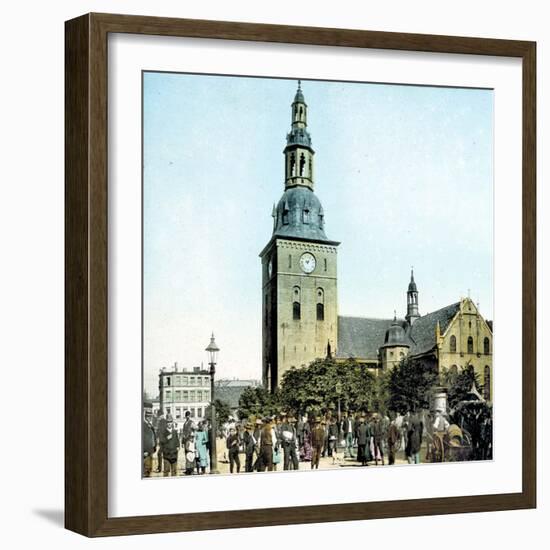 Church of the Savior, Oslo (Former Christiania), Norway-Leon, Levy et Fils-Framed Photographic Print