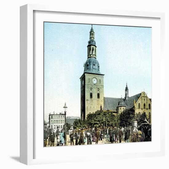 Church of the Savior, Oslo (Former Christiania), Norway-Leon, Levy et Fils-Framed Photographic Print