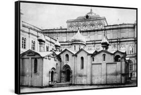 Church of the Saviour in the Woods, in the Kremlin, Moscow, Russia-null-Framed Stretched Canvas