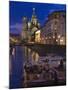 Church of the Saviour of Spilled Blood, Saint Petersburg, Russia-Walter Bibikow-Mounted Premium Photographic Print