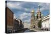 Church of the Saviour on Spilled Blood, UNESCO World Heritage Site, St. Petersburg, Russia, Europe-Michael Runkel-Stretched Canvas