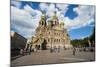 Church of the Saviour on Spilled Blood, UNESCO World Heritage Site, St. Petersburg, Russia, Europe-Michael Runkel-Mounted Photographic Print