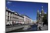 Church of the Spilled Blood and Trees, St. Petersburg, Russia-Kymri Wilt-Mounted Photographic Print