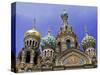 Church of the Spilled Blood, St. Petersburg, Russia-Kymri Wilt-Stretched Canvas