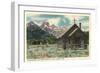 Church of the Transfiguration, Teton National Park-null-Framed Art Print