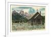 Church of the Transfiguration, Teton National Park-null-Framed Art Print