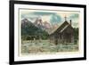 Church of the Transfiguration, Teton National Park-null-Framed Art Print