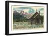 Church of the Transfiguration, Teton National Park-null-Framed Premium Giclee Print