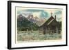 Church of the Transfiguration, Teton National Park-null-Framed Art Print