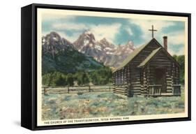 Church of the Transfiguration, Teton National Park-null-Framed Stretched Canvas