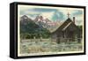 Church of the Transfiguration, Teton National Park-null-Framed Stretched Canvas