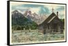 Church of the Transfiguration, Teton National Park-null-Framed Stretched Canvas