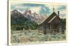 Church of the Transfiguration, Teton National Park-null-Stretched Canvas