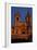 Church of the Trinita Dei Monti and the Sallust Obelisk at Sunset-null-Framed Giclee Print