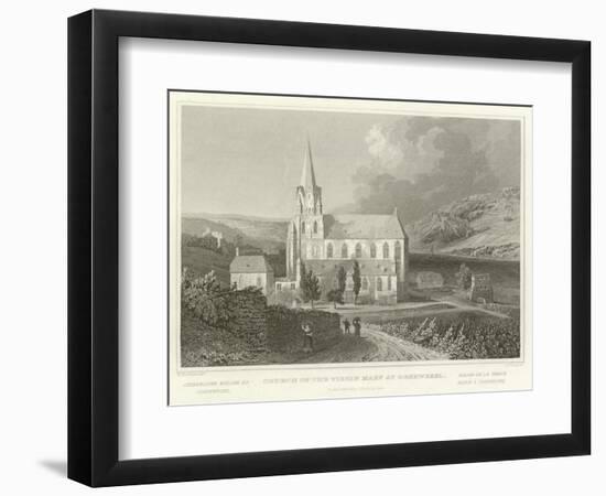 Church of the Virgin Mary at Oberwesel-William Tombleson-Framed Giclee Print
