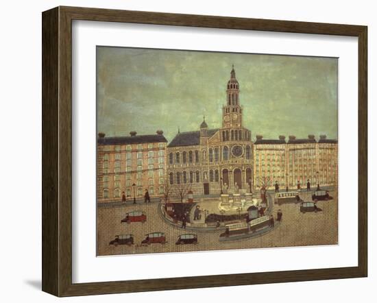 Church of Trinity, Paris-Louis Vivin-Framed Art Print