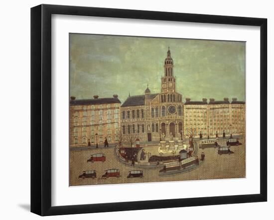 Church of Trinity, Paris-Louis Vivin-Framed Art Print