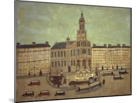 Church of Trinity, Paris-Louis Vivin-Mounted Art Print