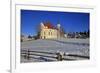 Church of Wieskirche near Steingaden, Bavaria, Germany, Europe-Hans-Peter Merten-Framed Photographic Print