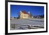 Church of Wieskirche near Steingaden, Bavaria, Germany, Europe-Hans-Peter Merten-Framed Photographic Print