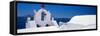 Church, Oia, Santorini, Cyclades Islands, Greece-null-Framed Stretched Canvas