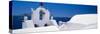 Church, Oia, Santorini, Cyclades Islands, Greece-null-Stretched Canvas