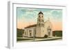 Church, Old Town, San Diego, California-null-Framed Art Print