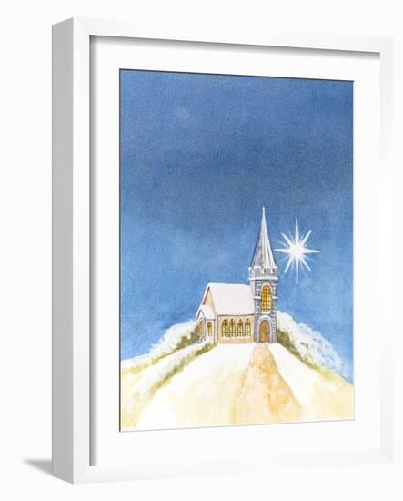 Church on Hill-Tony Todd-Framed Giclee Print