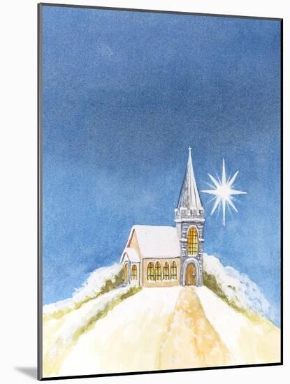 Church on Hill-Tony Todd-Mounted Giclee Print