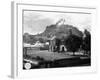 Church on Pyramid over Cholula-null-Framed Photographic Print