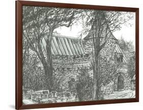 Church on road to Oban, 2007-Vincent Alexander Booth-Framed Giclee Print