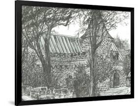 Church on road to Oban, 2007-Vincent Alexander Booth-Framed Giclee Print