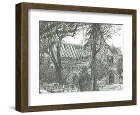 Church on road to Oban, 2007-Vincent Alexander Booth-Framed Giclee Print