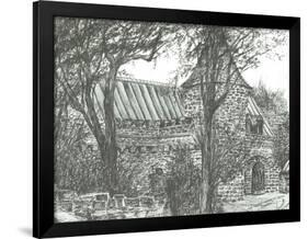 Church on road to Oban, 2007-Vincent Alexander Booth-Framed Giclee Print