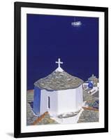 Church on Skopelos Island, Greek Islands, Greece, Europe-Papadopoulos Sakis-Framed Photographic Print