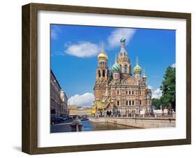 Church on Spilled Blood (Church of the Resurrection)-Gavin Hellier-Framed Photographic Print