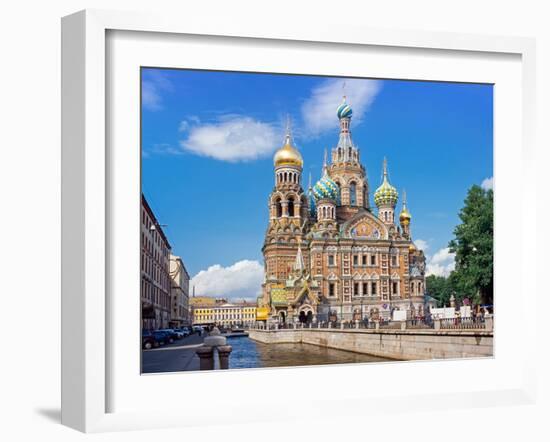 Church on Spilled Blood (Church of the Resurrection)-Gavin Hellier-Framed Photographic Print