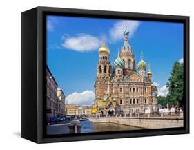 Church on Spilled Blood (Church of the Resurrection)-Gavin Hellier-Framed Stretched Canvas