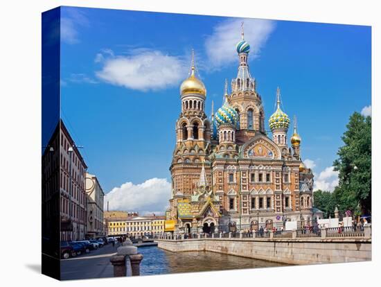 Church on Spilled Blood (Church of the Resurrection)-Gavin Hellier-Stretched Canvas