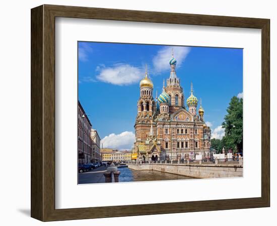 Church on Spilled Blood (Church of the Resurrection)-Gavin Hellier-Framed Photographic Print