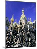 Church on Spilled Blood, Unesco World Heritage Site, St. Petersburg, Russia-Gavin Hellier-Mounted Photographic Print