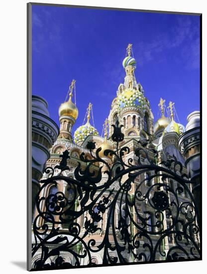 Church on Spilled Blood, Unesco World Heritage Site, St. Petersburg, Russia-Gavin Hellier-Mounted Photographic Print