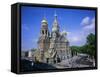 Church on Spilled Blood, Unesco World Heritage Site, St. Petersburg, Russia-Gavin Hellier-Framed Stretched Canvas