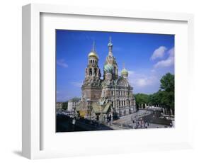 Church on Spilled Blood, Unesco World Heritage Site, St. Petersburg, Russia-Gavin Hellier-Framed Photographic Print