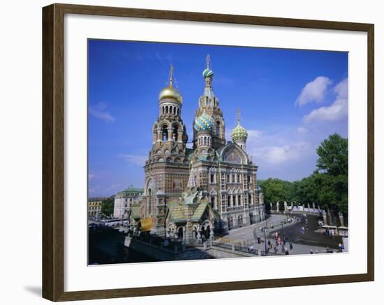 Church on Spilled Blood, Unesco World Heritage Site, St. Petersburg, Russia-Gavin Hellier-Framed Photographic Print