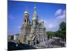 Church on Spilled Blood, Unesco World Heritage Site, St. Petersburg, Russia-Gavin Hellier-Mounted Photographic Print