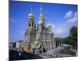 Church on Spilled Blood, Unesco World Heritage Site, St. Petersburg, Russia-Gavin Hellier-Mounted Photographic Print